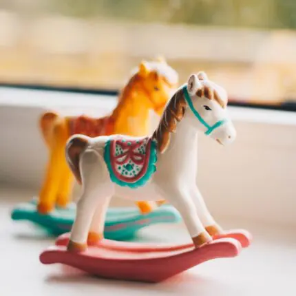 Wooden Rocking Horse Toy
