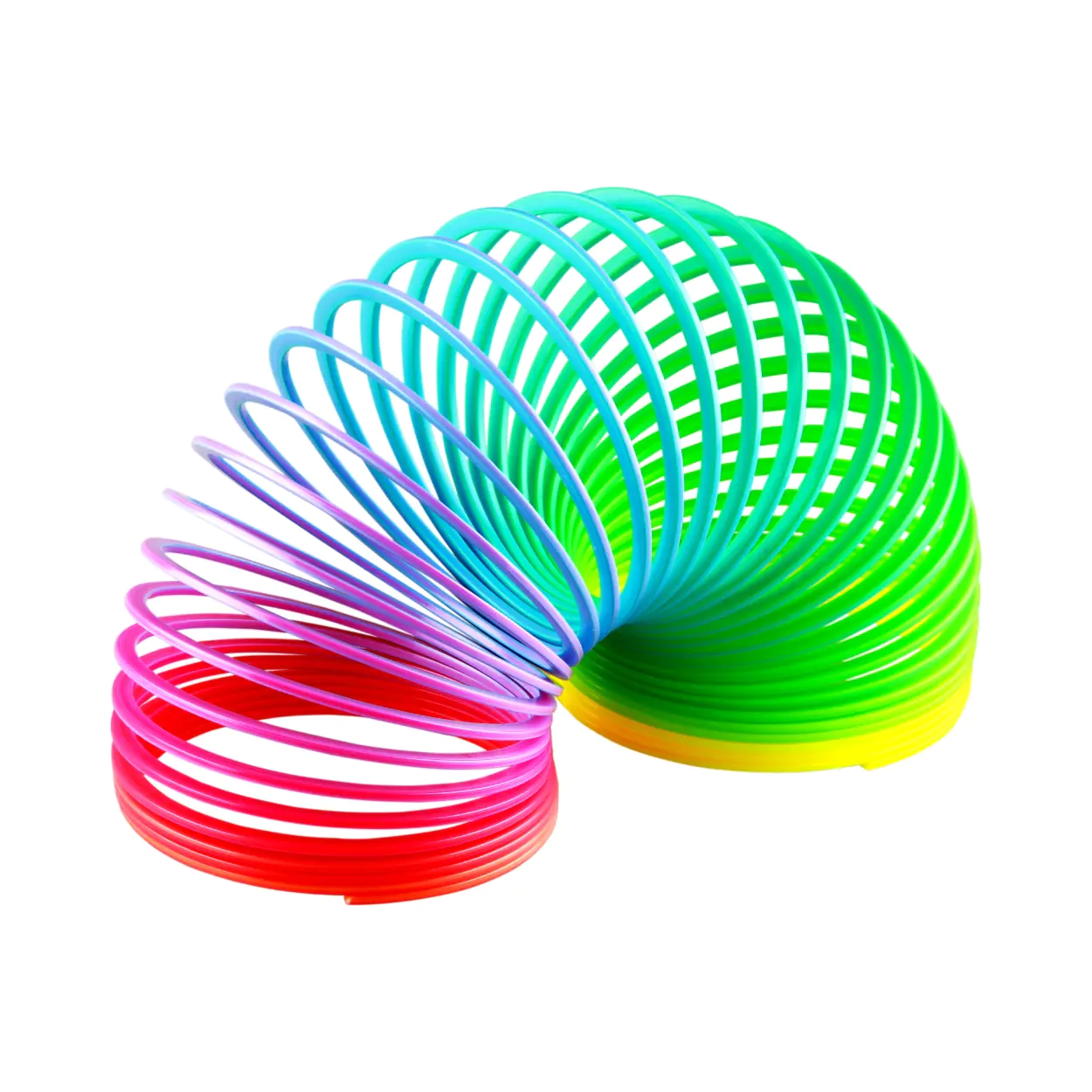 3 (10) Rainbow Spring Toy - Image 1